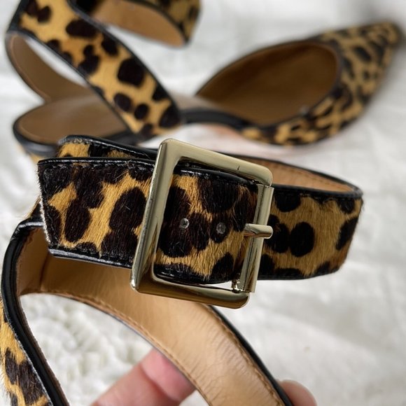 Nine West Leopard Print Heels - Picture 5 of 11